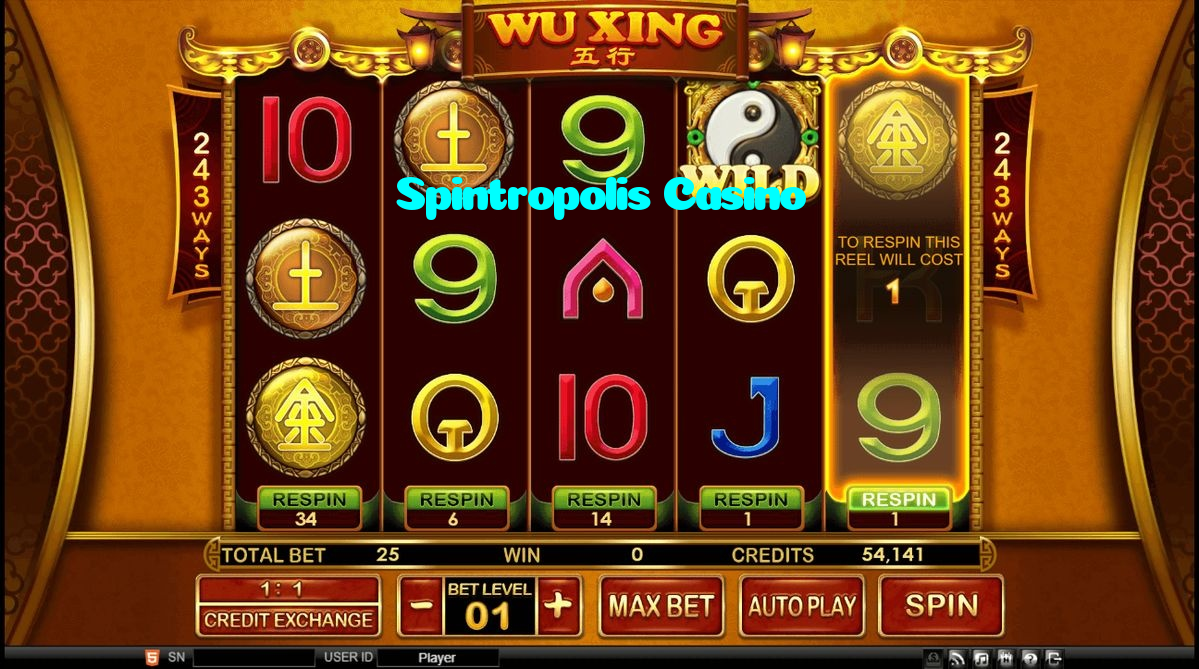 available types of Spintropolis Casino bet including pre-match live express and system bets